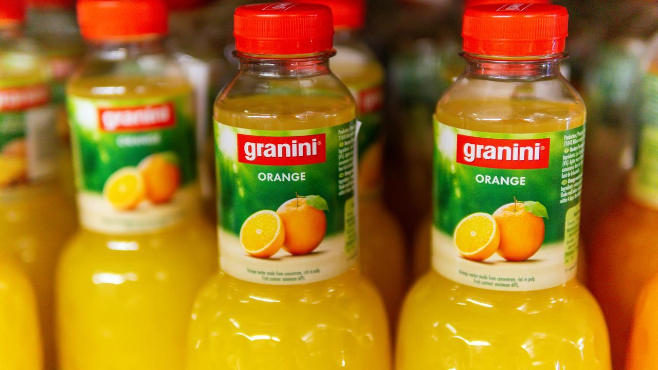 Consumer protection: Granini sometimes replaces orange juice with nectar