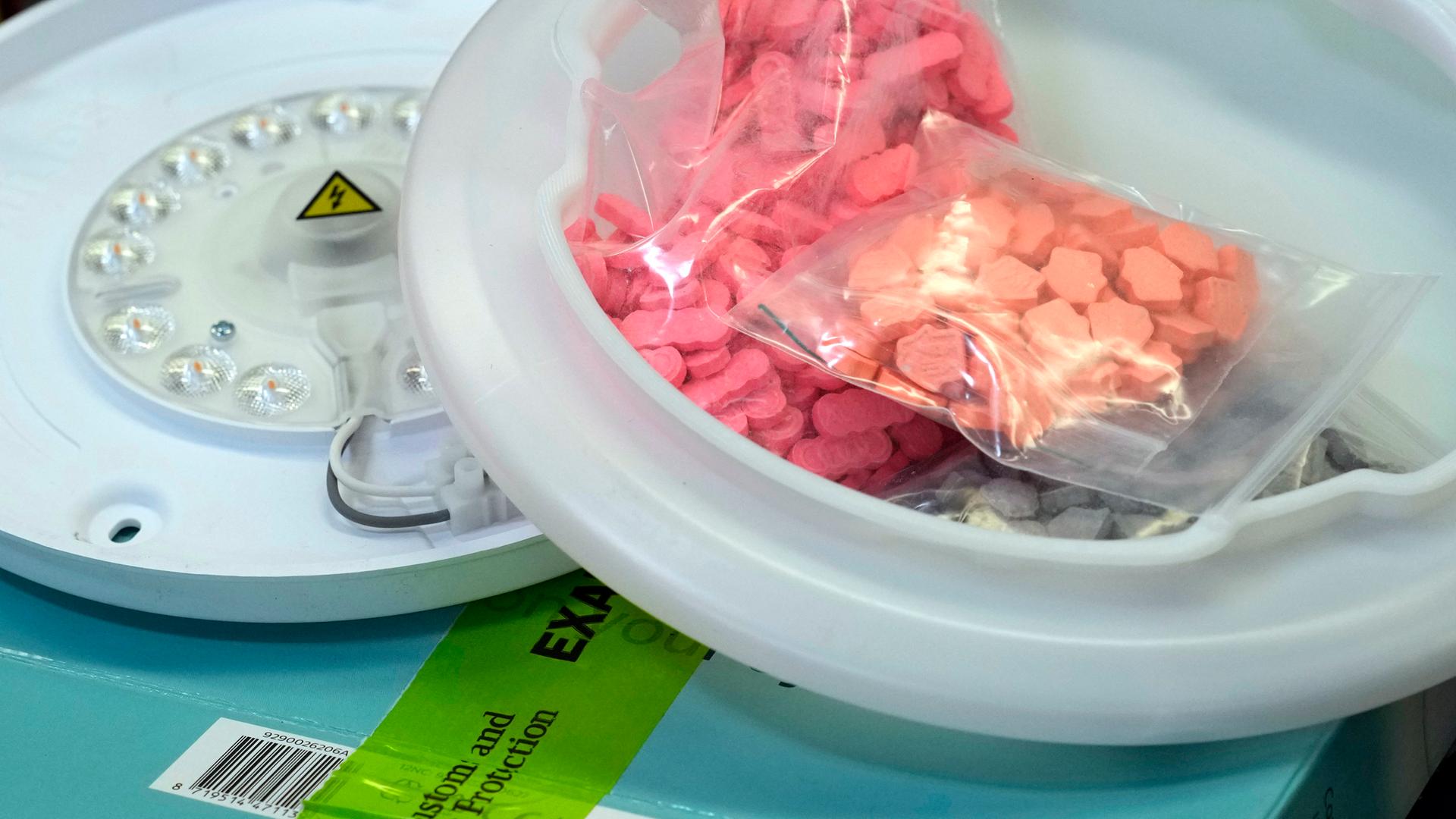 Ecstasy-Pillen, Symbolbild