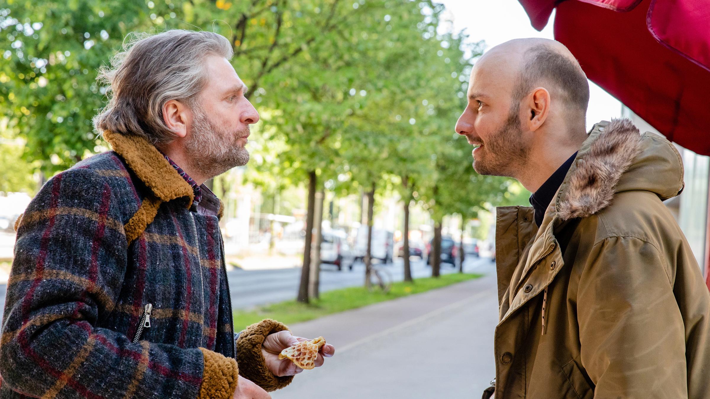 Wolfgang (Jörg Witte), Sebastian Grube (Leon Ullrich)