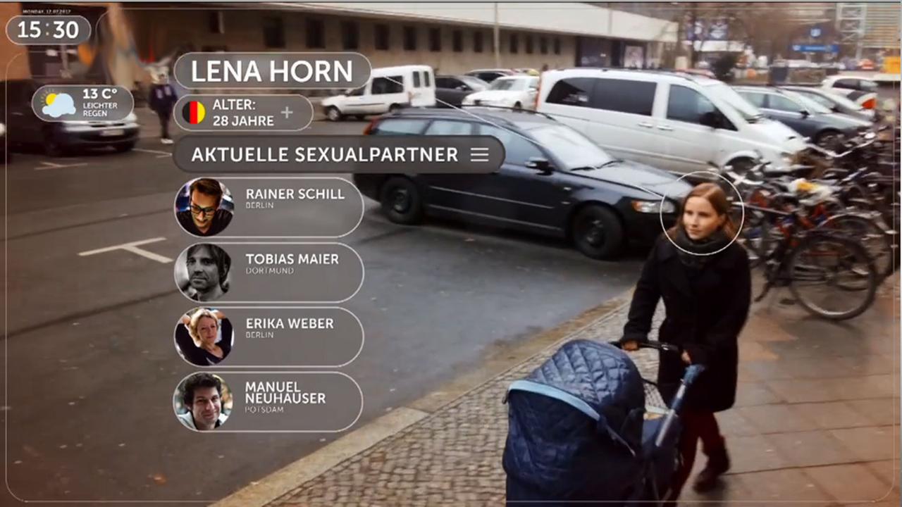 Ein Blick durch die Datenbrille von Morgen