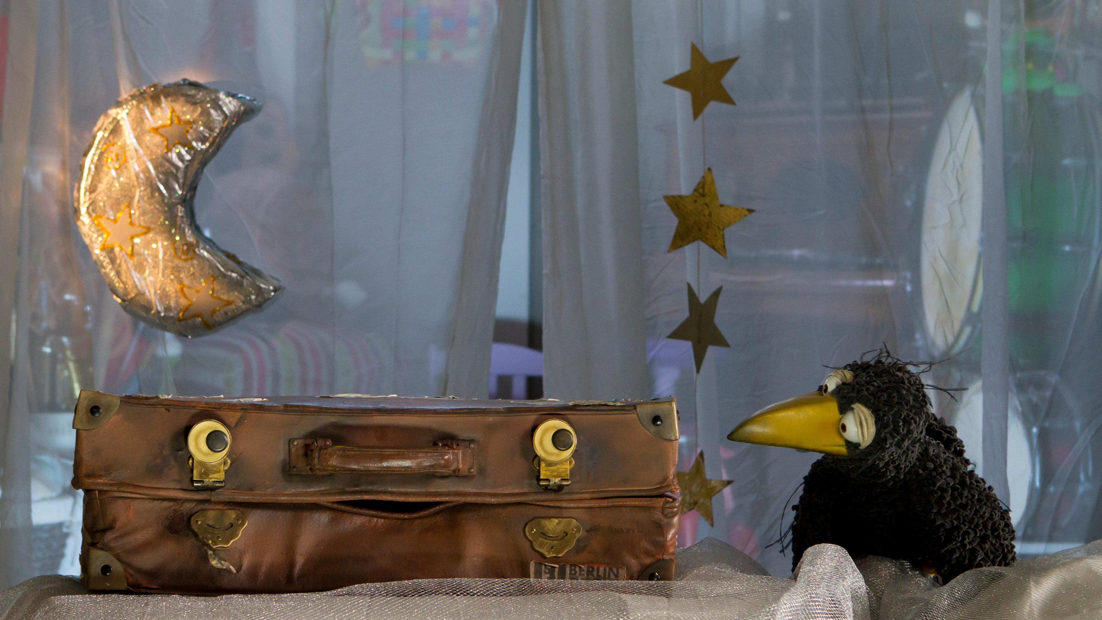 Rudi und der Koffer wünschen sich einen Bruder.