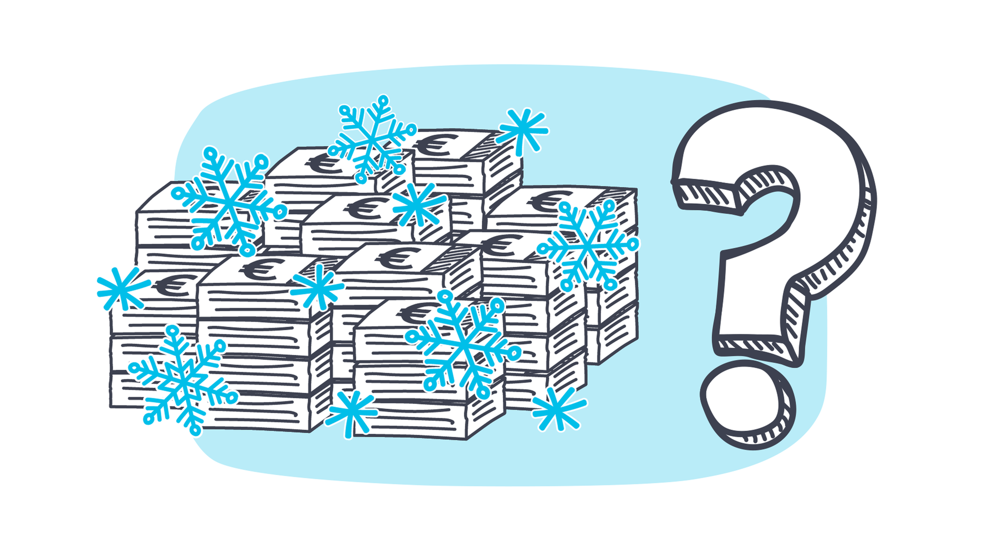 Bild für Eingefrorenes Geld – im Kühlschrank?