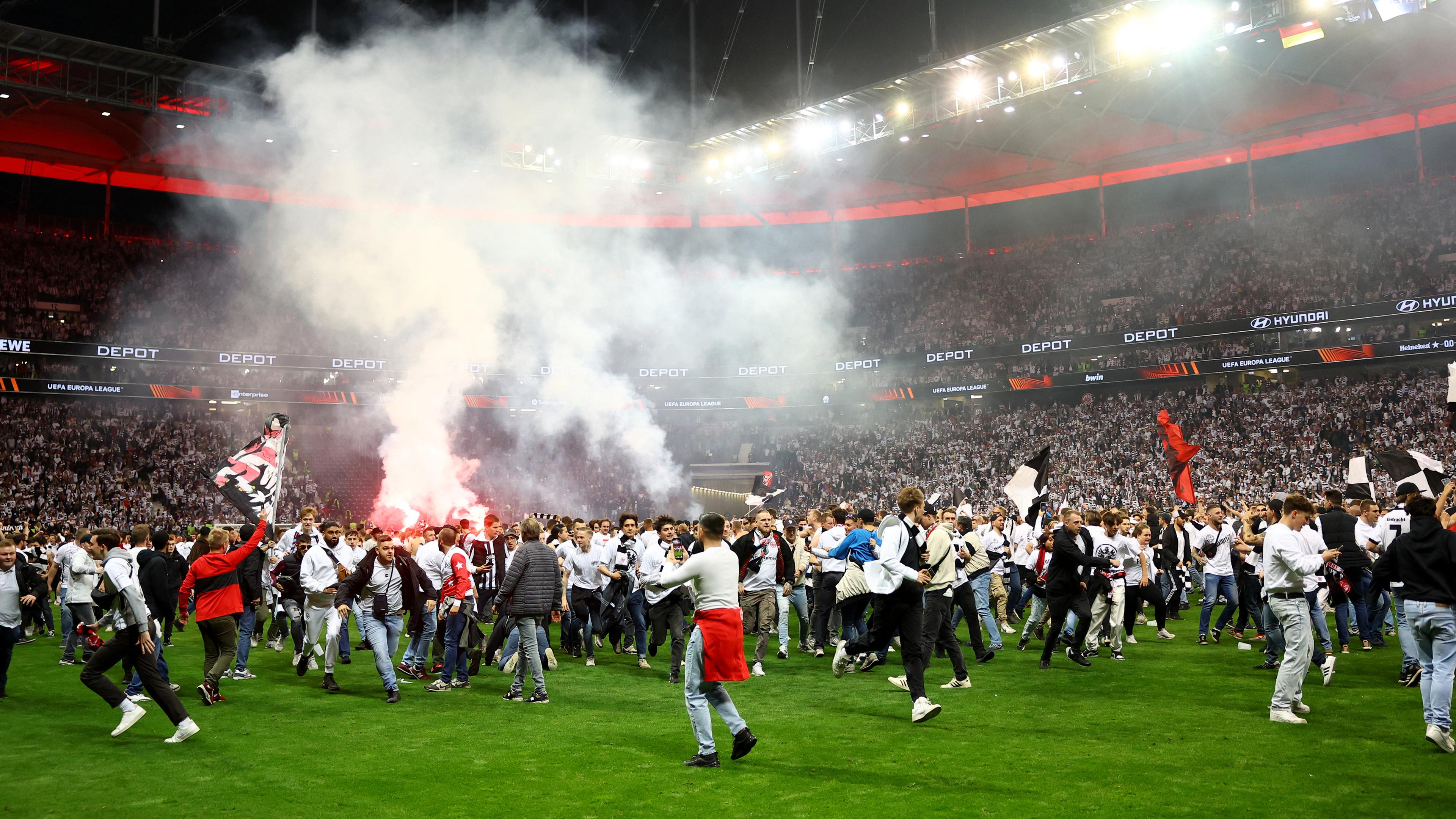 Champions League Frankfurts Festspiele auf Bewährung