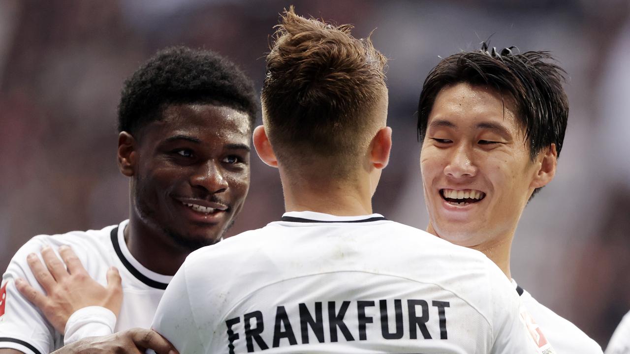 Frankfurt nimmt Leverkusen auseinander Bundesliga Highlights