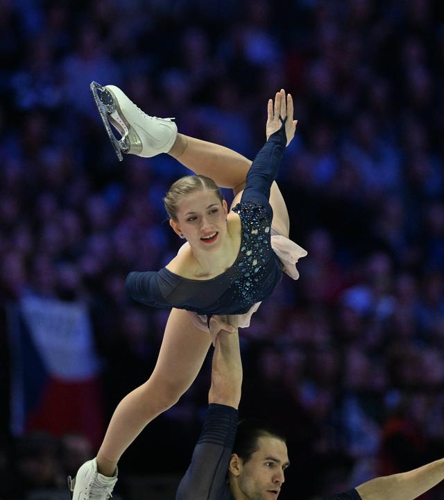 Minerva Fabienne Hase und Nikita Volodin am 26.03.26