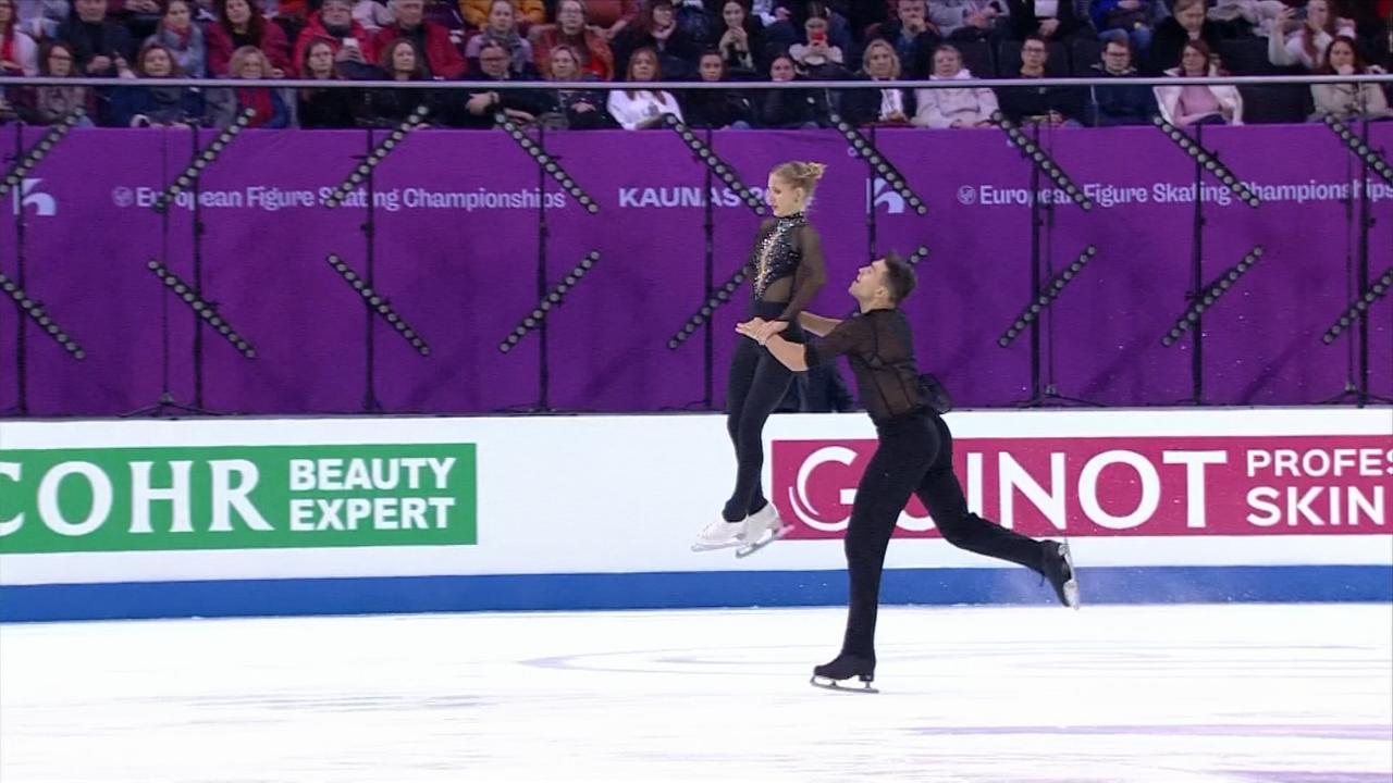 Eiskunstläufer scheitern bei der EM ZDFheute