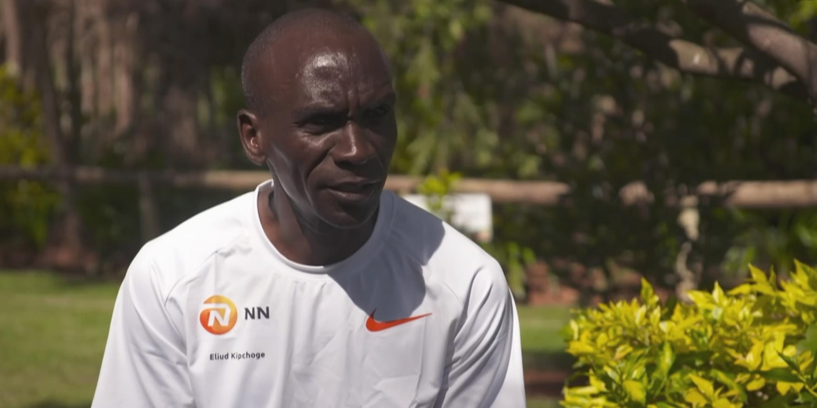 Langstreckenläufer Eliud Kipchoge aus Kenia in der sportstudio reportage vom 14.11.2021.