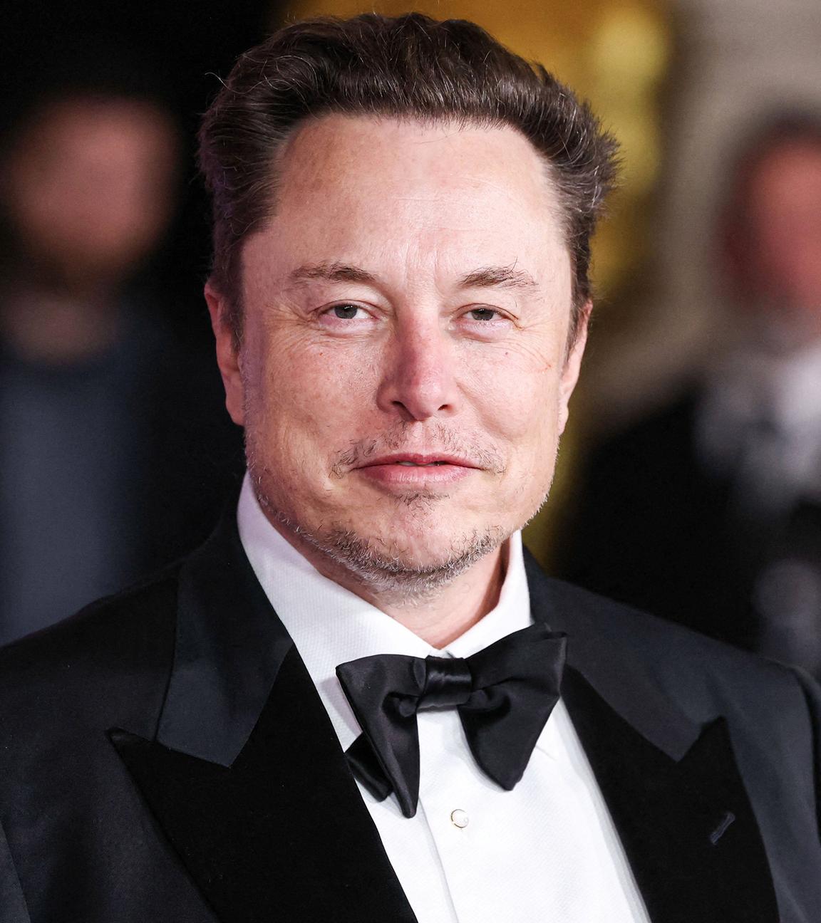 Elon Musk, aufgenommen am 13.04.2024 in Los Angeles (USA)