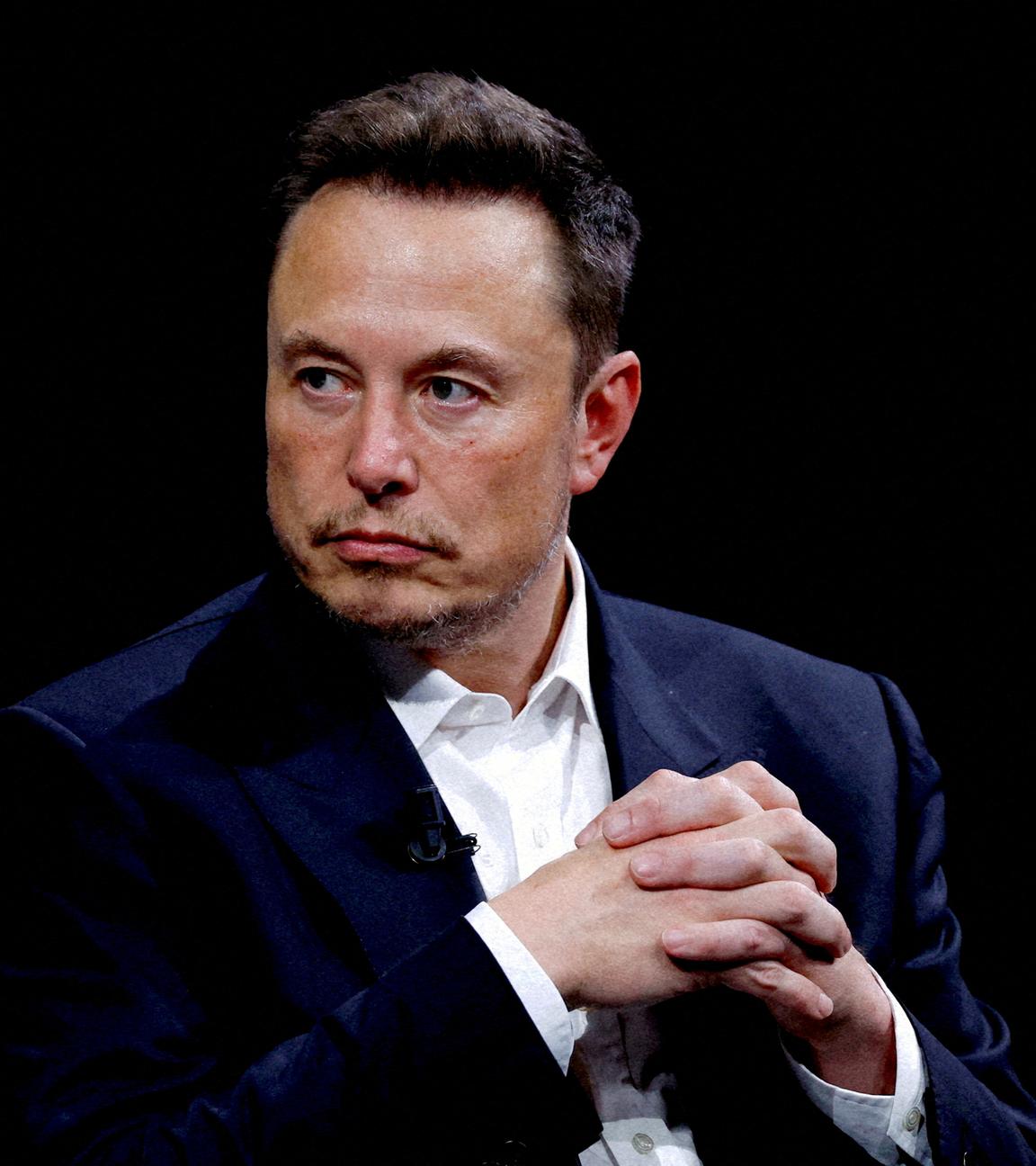Elon Musk, CEO of SpaceX and Tesla and owner of X, formerly known as Twitter, attends the Viva Technology conference dedicated to innovation and startups at the Porte de Versailles exhibition centre in Paris, France, June 16, 2023.