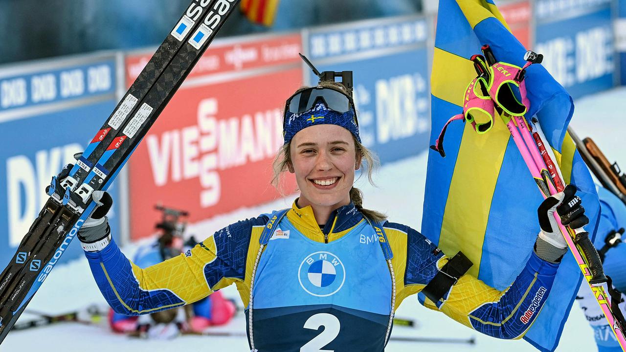 Biathlon Elvira berg Gewinnt Den Massenstart ZDFmediathek