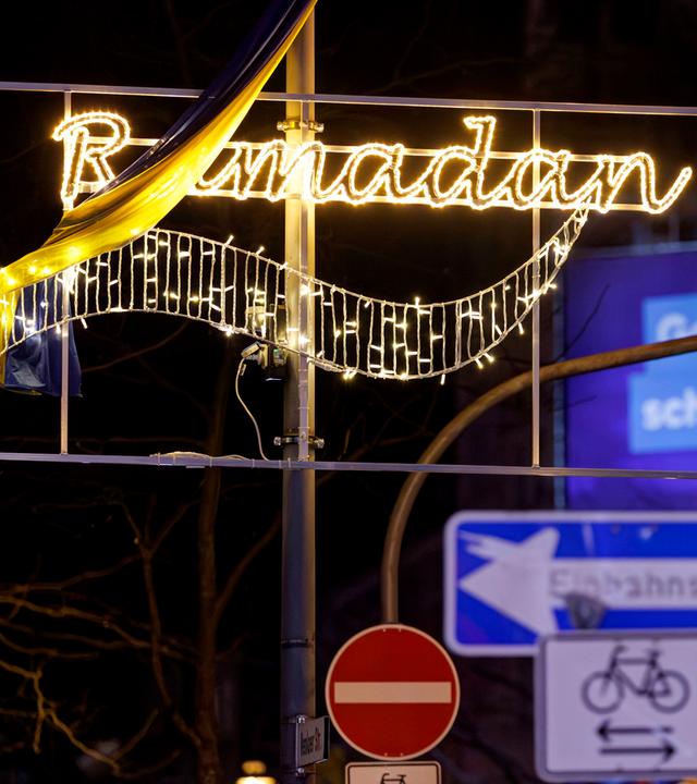 Ramadan-Beleuchtung in Köln