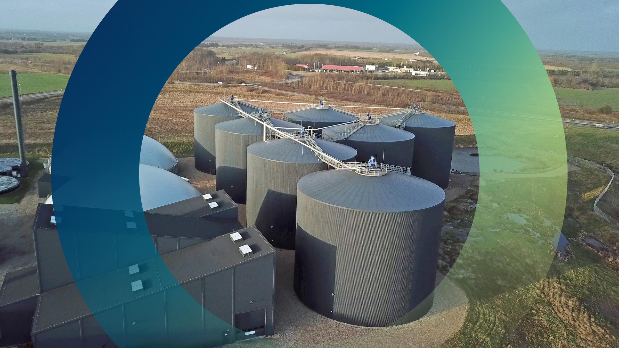 Biogasanlage im dänischen Korskro