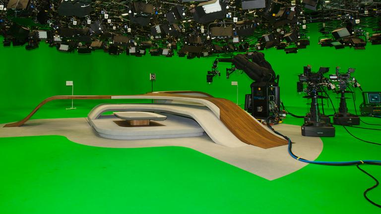 Detailansicht Nachrichtenstudio