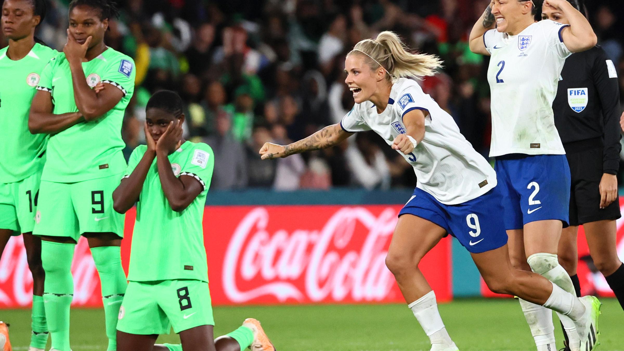 Frauen Fußball WM: England - Nigeria, Spielszene