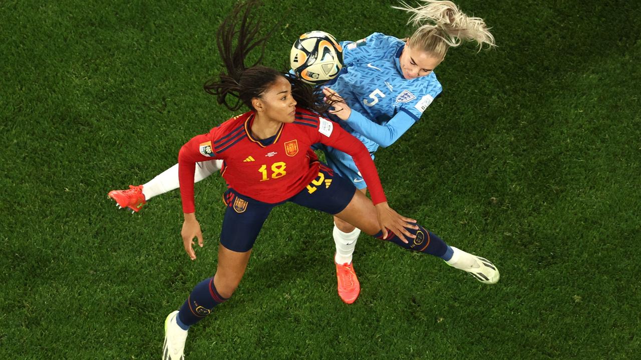 Fußball Frauen WM 2023 Finale Spanien - England