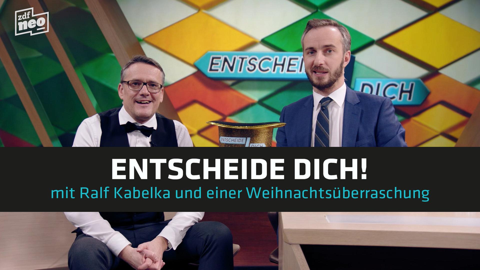 Entscheide Dich! die App - NEO MAGAZIN ROYALE mit Jan Böhmermann