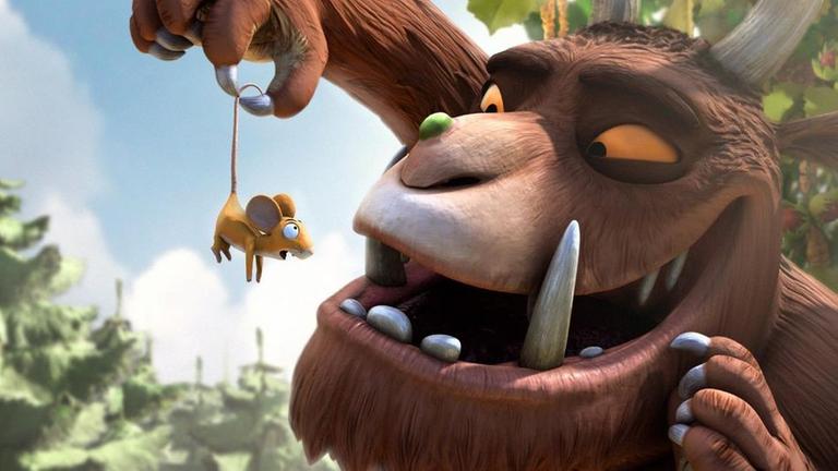 An eine Begegnung mit dem selbsterfundenen Grüffelo hätte die Maus niemals geglaubt.