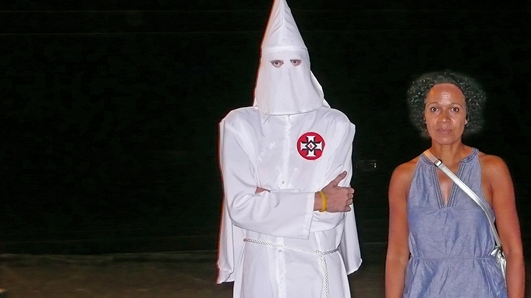 Ku-Klux-Klan-Mitglied und Mo Asumang