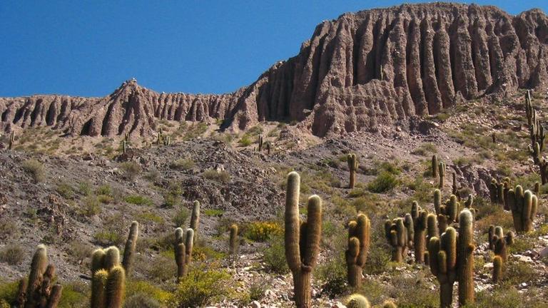 Berge in Nordargentinien.
