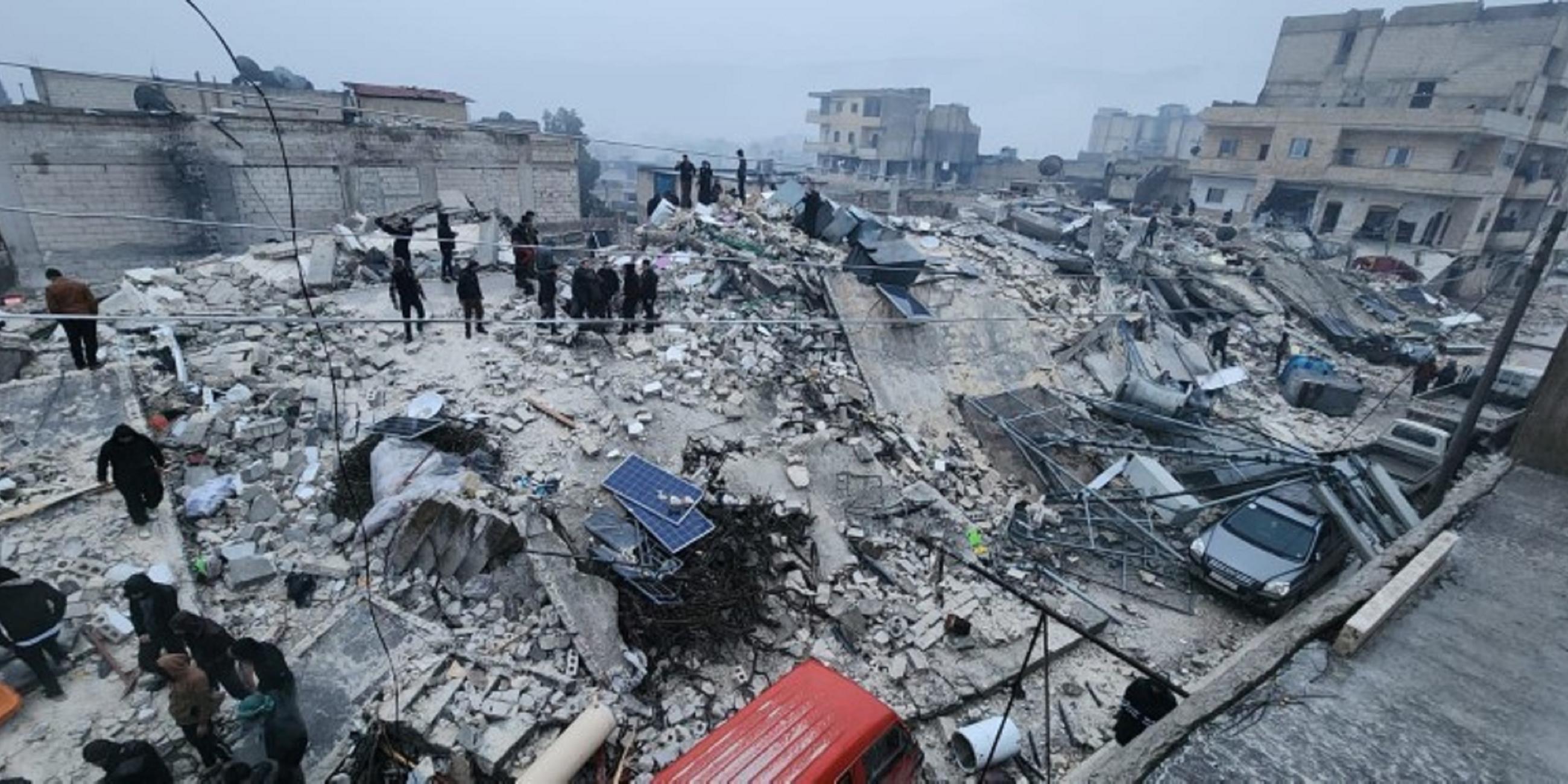 Syrien: Zerstörte Stadt Ma'arrat Misrin