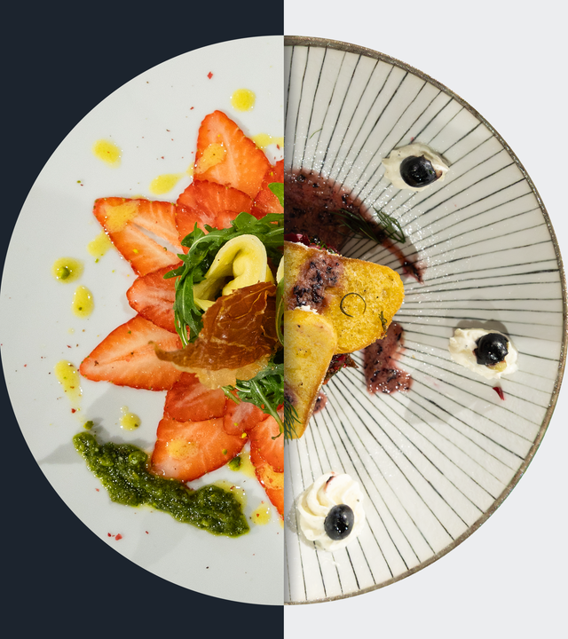 Erdbeer-Carpaccio vs. Rote-Bete-Tatar