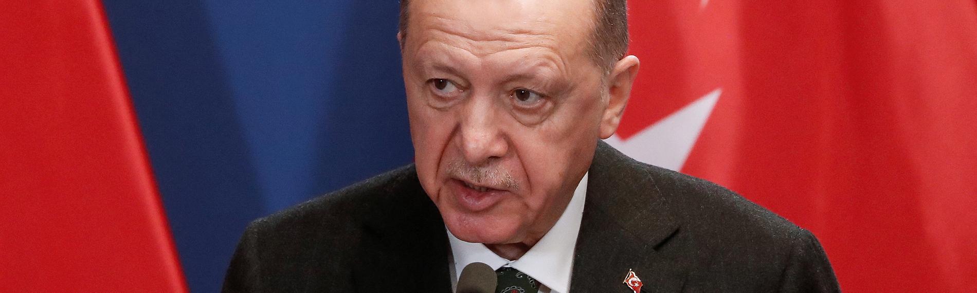 Türkischer Staatspräsident Recep Tayyip Erdogan