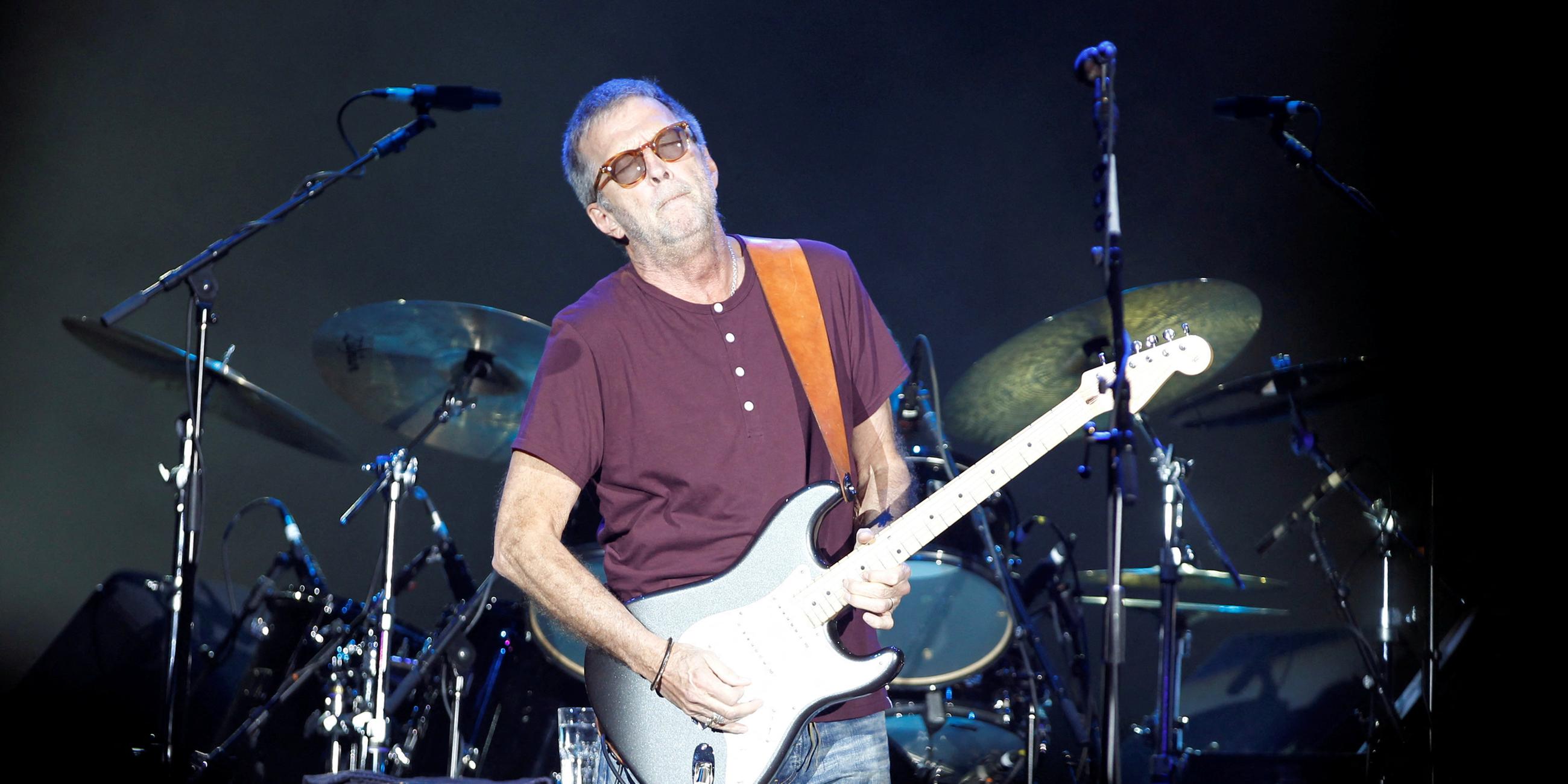 Eric Clapton tritt beim Spring Of Culture-Konzert in Manama auf