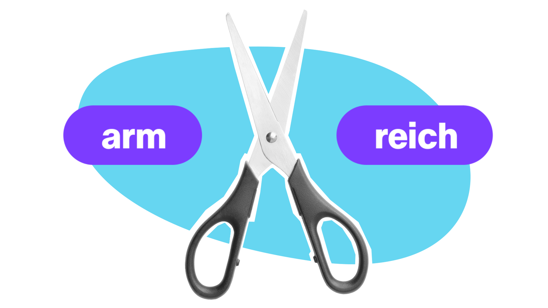 Bild für Die Schere geht immer weiter auseinander