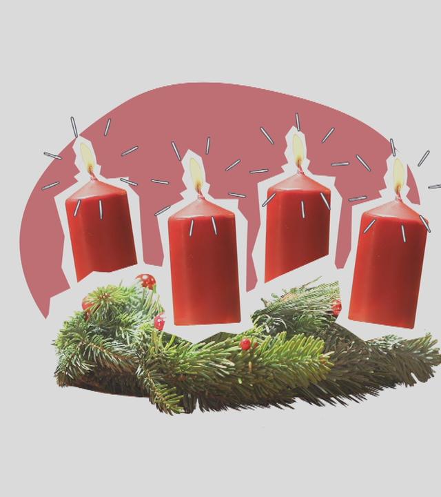 Grafik Adventskranz 