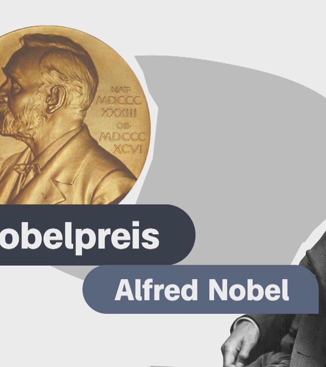 Grafikerklärstück Nobelpreis