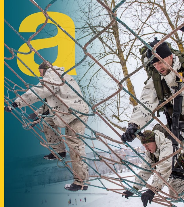 Alexander Newski Kathedrale im Winter in Tallinn