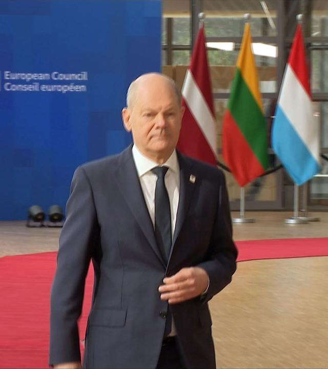 Scholz beim EU-Gipfel