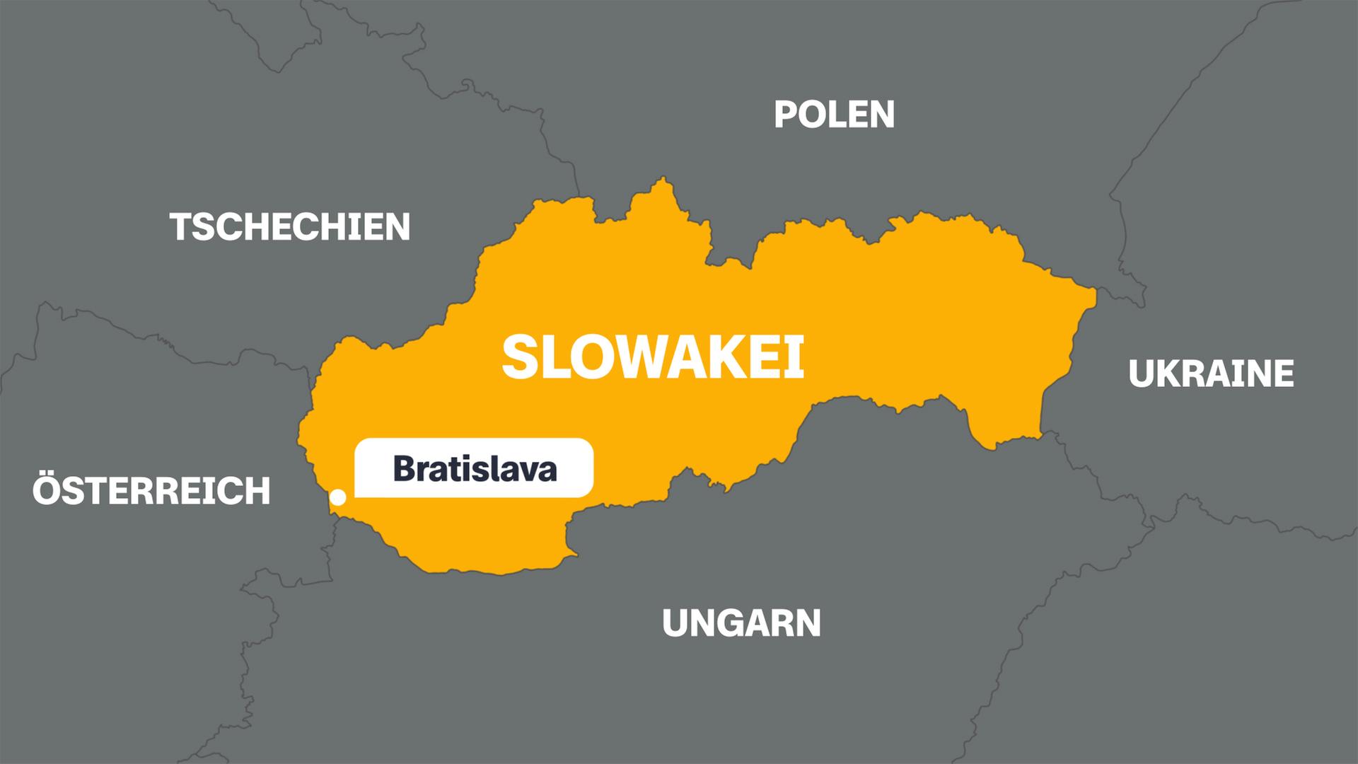 EU-Karte: Slowakei