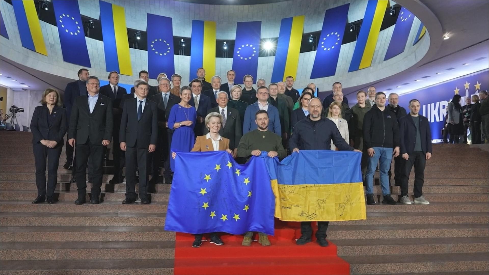 EU-Kommission in Kiew