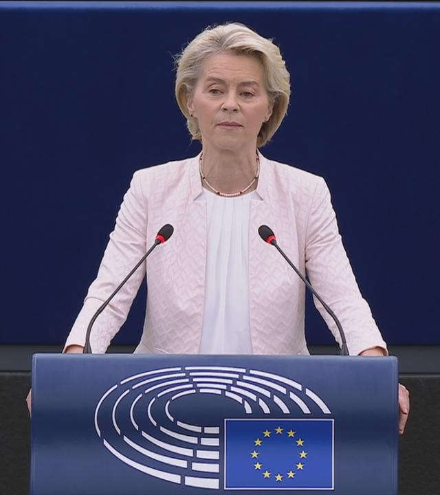 EU-Parlament: Wiederwahl Ursula von der Leyen