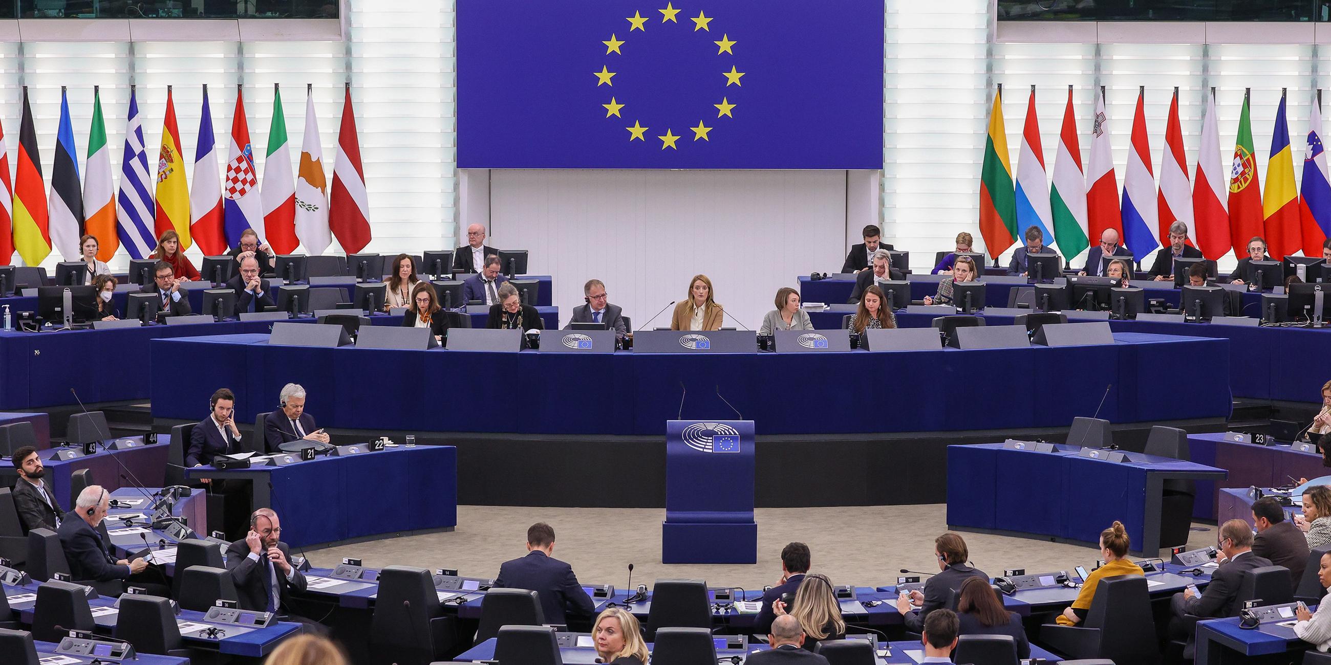 Sitzung des EU-Parlaments zu Ungarn