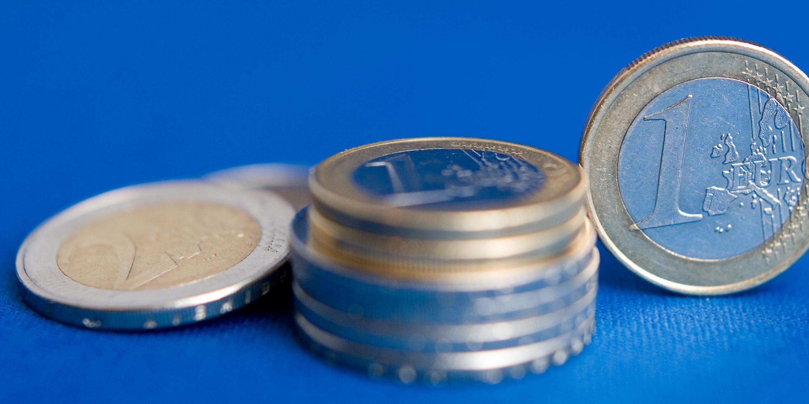Typical: Euro Münzen