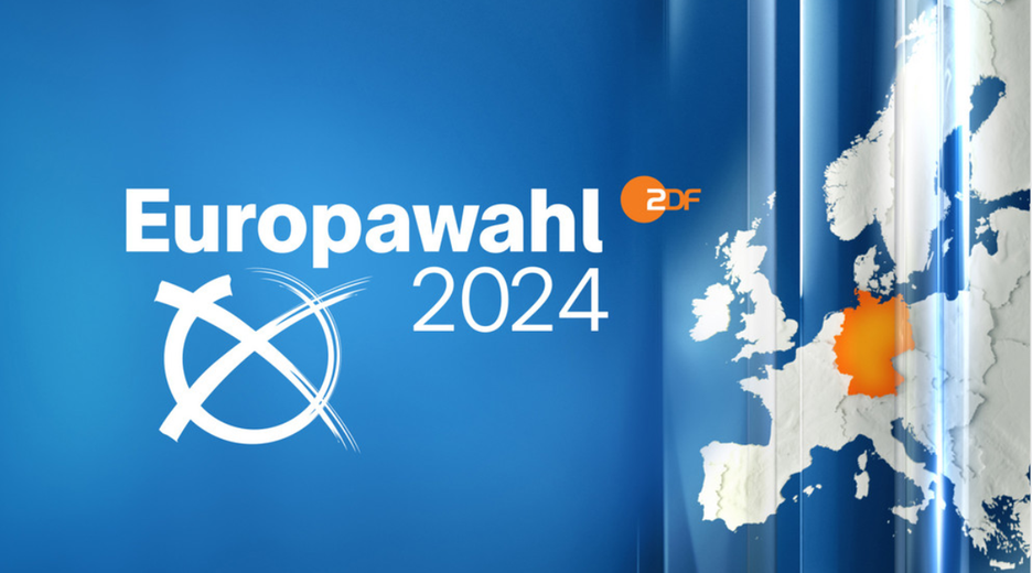 Das Logo des ZDF zur Europawahl