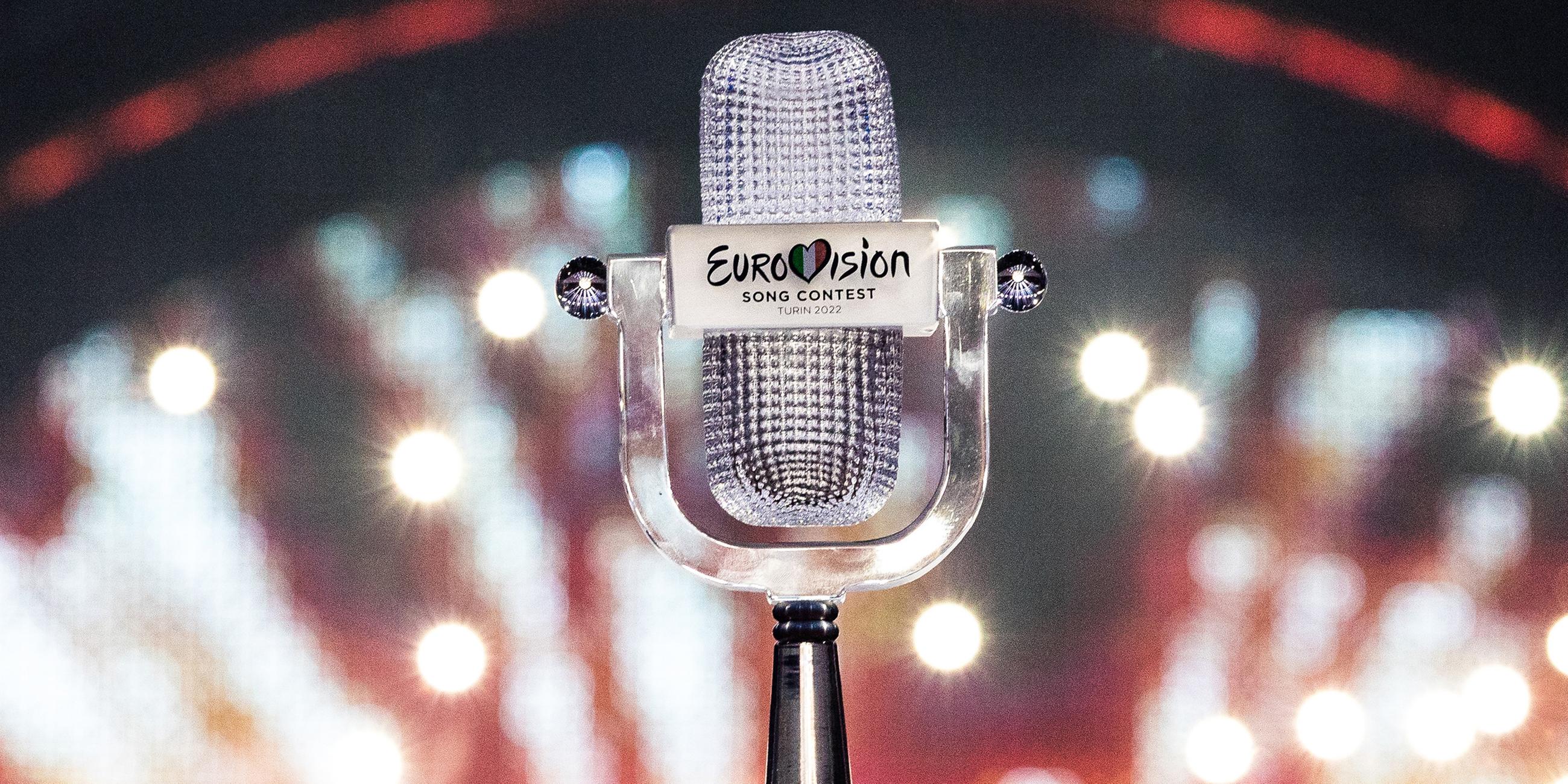 Die Trophäe des Eurovision Song Contest 2022 (undatierte Aufnahme). 