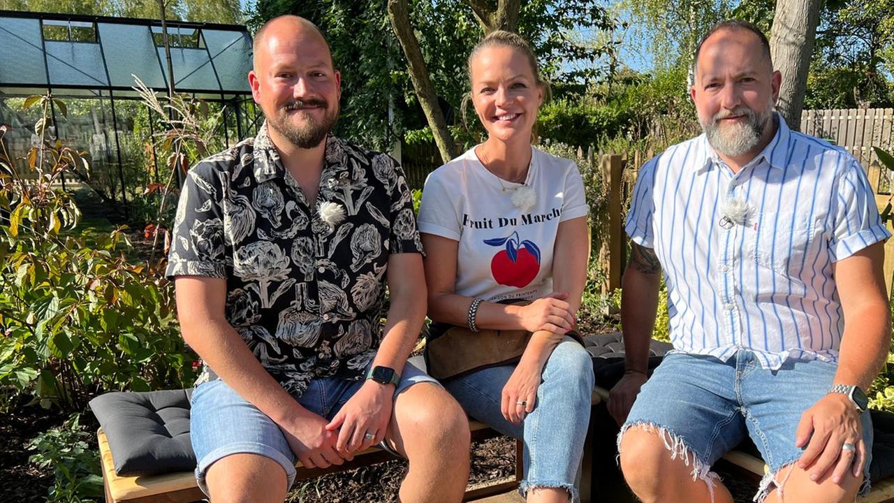 Eva Brenner mit Familie Di Maria