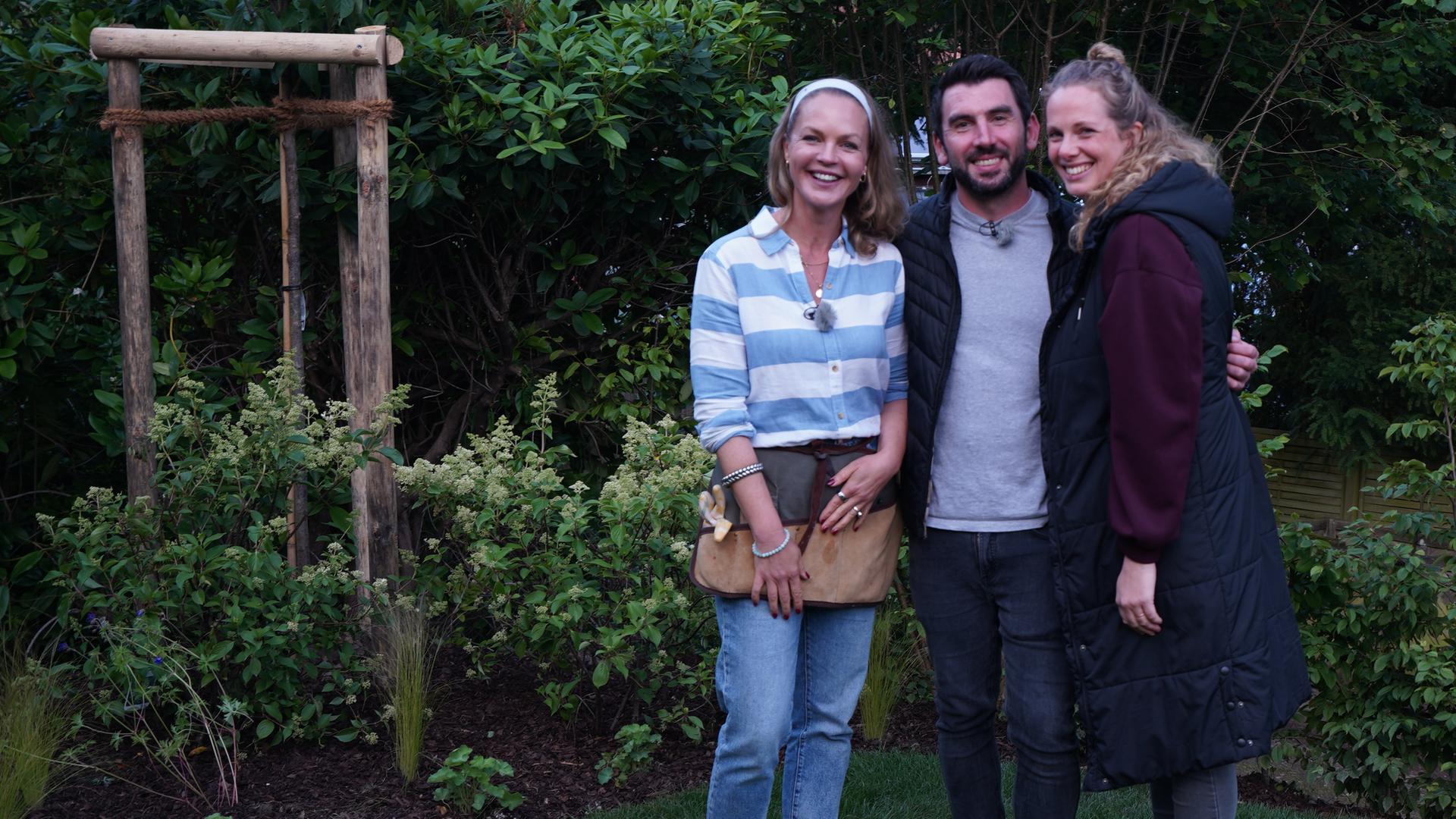 Eva Brenner, Nico Steffens und Nora Steffens