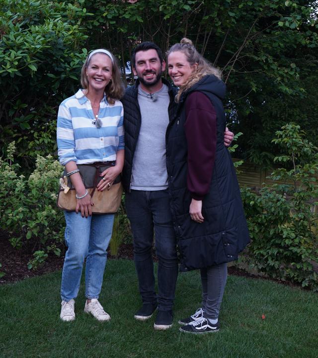 Eva Brenner, Nico Steffens und Nora Steffens