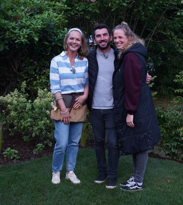 Eva Brenner, Nico Steffens und Nora Steffens
