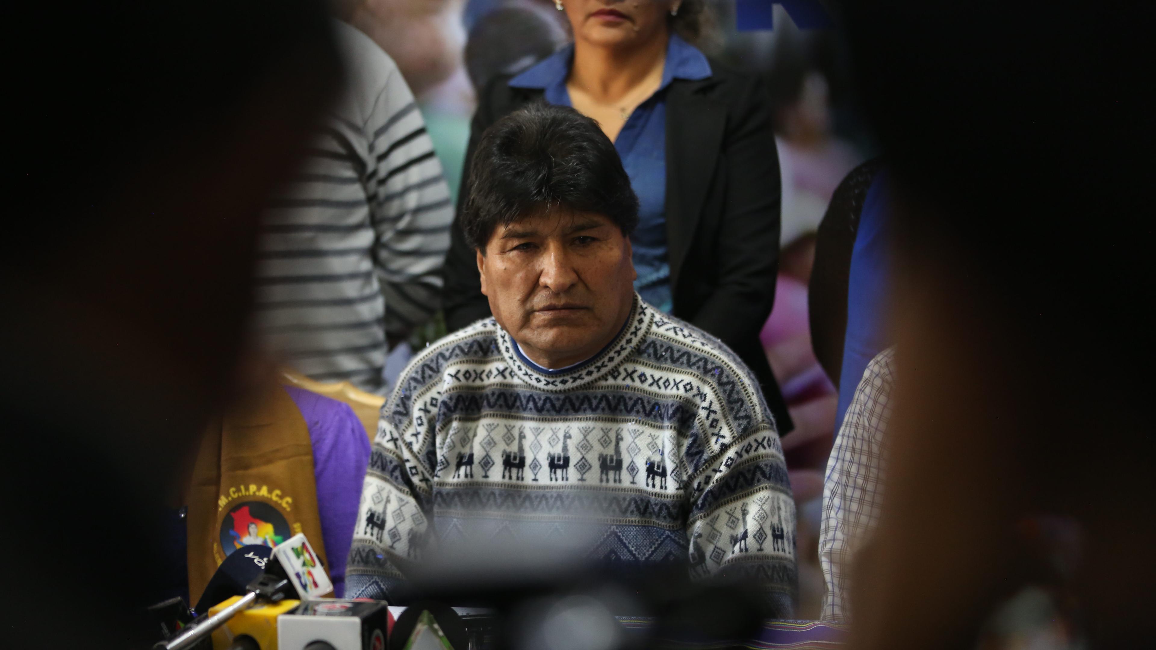 Boliviens Ex-Präsient Evo Morales