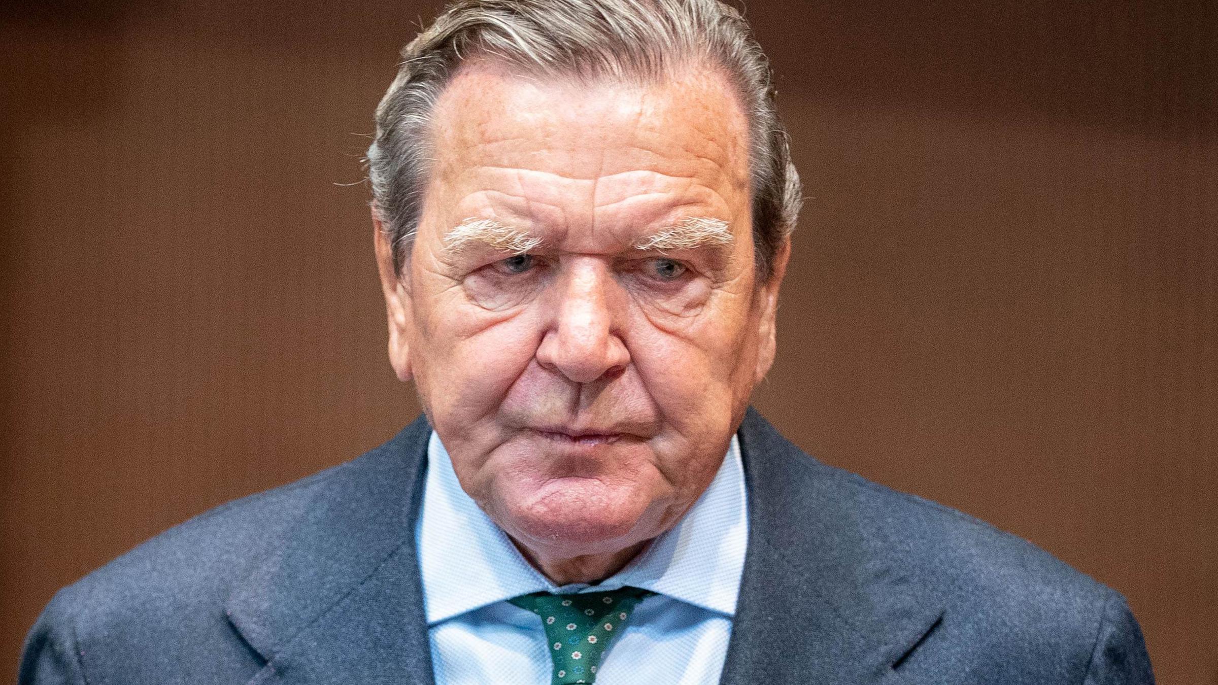 Berlin: Gerhard Schröder (SPD), ehemaliger Bundeskanzler, Archivbild