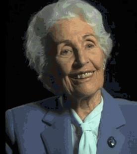 Ex-Staatsministerin Hildegard Hamm-Brücher kannte die Geschwister Scholl und spricht zum Thema "Die Weiße Rose".