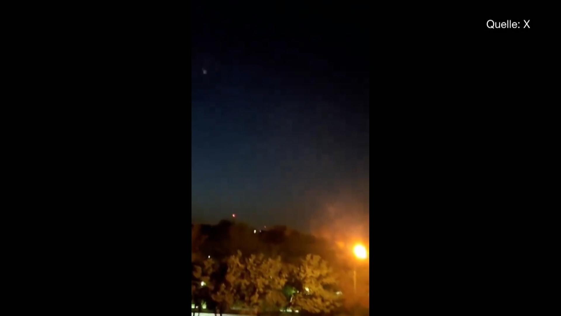 Explosionen in Isfahan im Iran