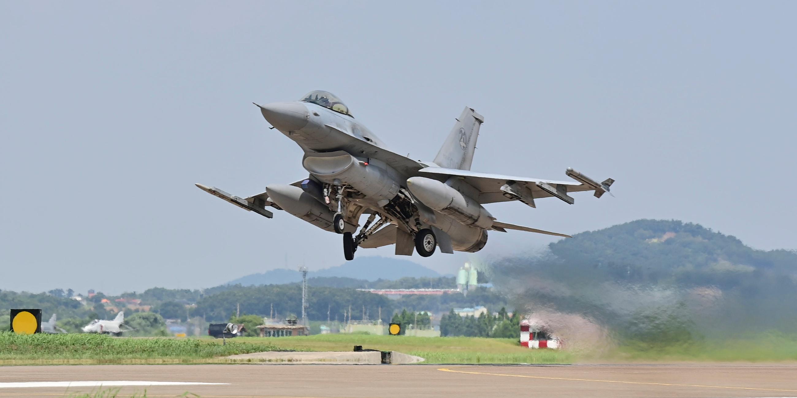 F-16 Kampfjet, Symbolbild