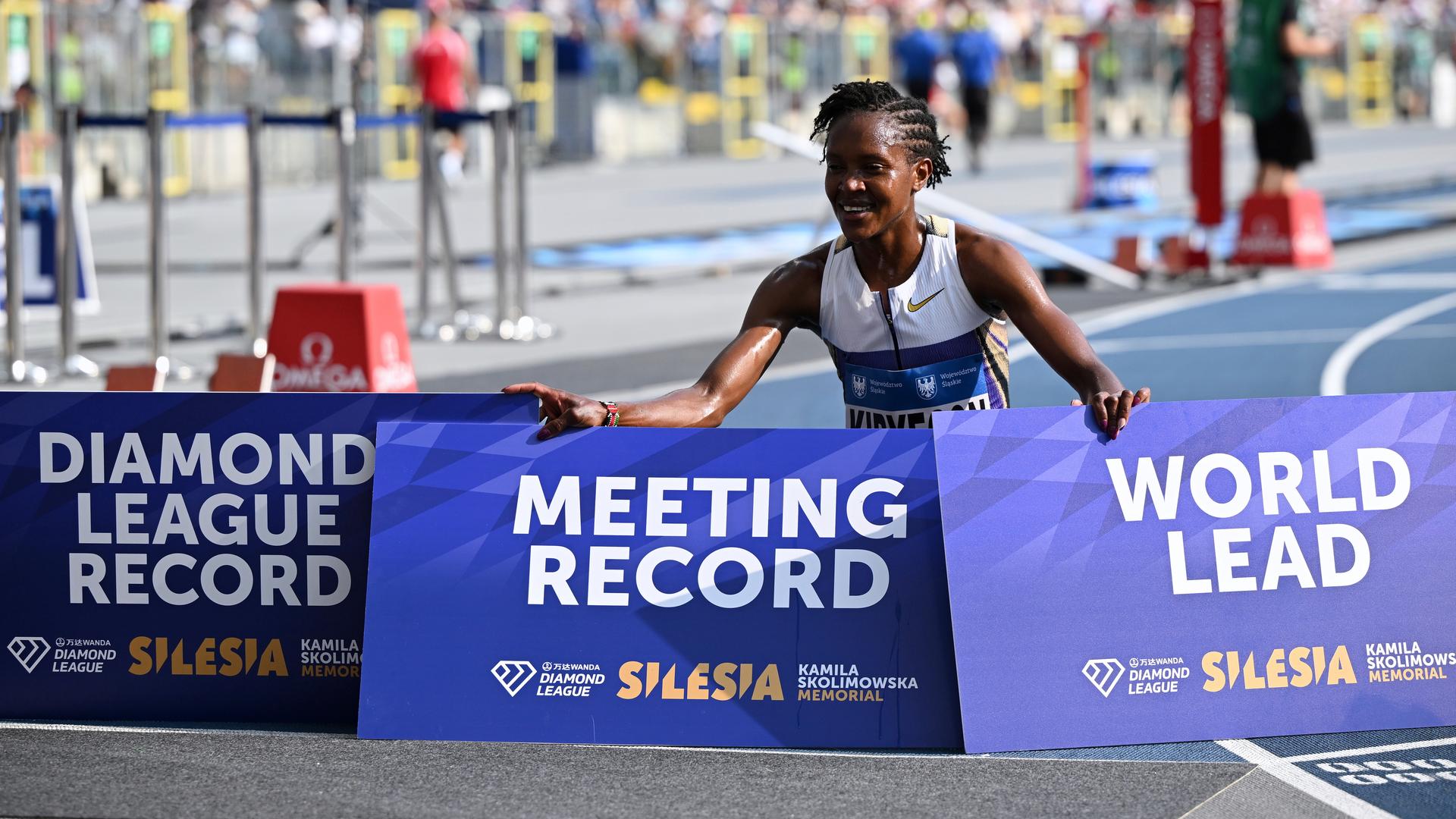 Diamond League in Chorzow: Faith Kipyegon
