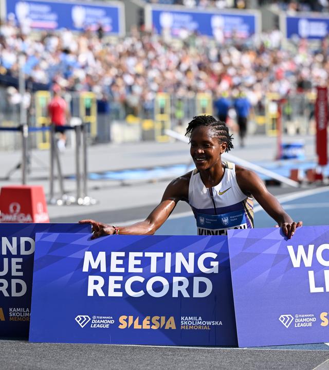 Diamond League in Chorzow: Faith Kipyegon